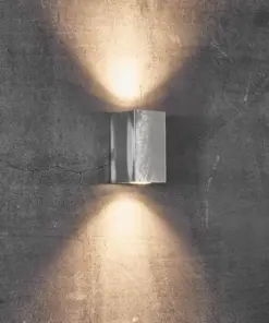 Nordlux Canto Maxi Kubi 2 Φωτιστικό Τοίχου Γαλβανιζέ GU10 Μεταλλικό – 49731031