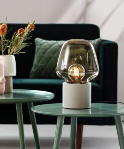 Nordlux Christina 20 Φωτιστικό Γραφείου Light Γκρι E27 Τσιμέντο/Γυάλινο – 48905011