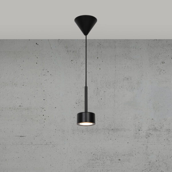 Nordlux Clyde Κρεμαστό Μαύρο LED 4W 2700K –  2213543003