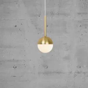 Nordlux Contina Κρεμαστό Ορείχαλκος G9 Γυάλινο/Μεταλλικό – 2113153035