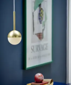 Nordlux Contina Κρεμαστό Ορείχαλκος G9 Γυάλινο/Μεταλλικό – 2113153035