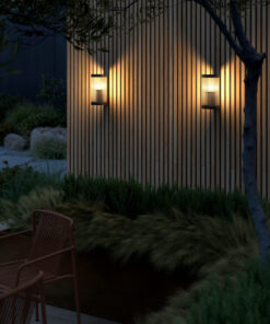 Nordlux Coupar Φωτιστικό Τοίχου Μαύρο E27 Πλαστικό/Αλουμίνιο – 2218061003