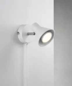 Nordlux Eik Φωτιστικό Τοίχου Λευκό GU10 Μεταλλικό – 45761001