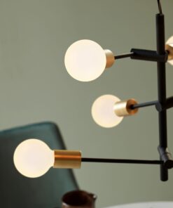 Nordlux Josefine Κρεμαστό Matt Μαύρο E27 Μεταλλικό – 48933003