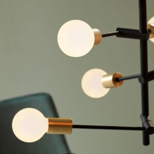 Nordlux Josefine Κρεμαστό Matt Μαύρο E27  Μεταλλικό –  48933003