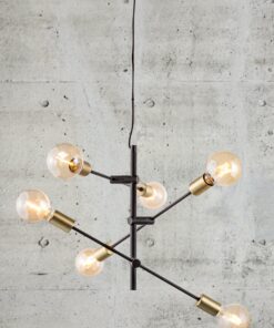 Nordlux Josefine Κρεμαστό Matt Μαύρο E27 Μεταλλικό – 48933003