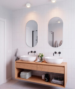 Nordlux LANDON 8 Φωτιστικό Μπάνιου Λευκό IP44 LED 6.5W 2700K Dimmable – 2110660101