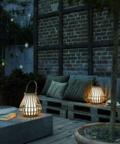 Nordlux LEO Επαναφορτιζόμενο Φωτιστικό Φυσικό Καφέ Ηλιακό IP44 LED 3.5W 2700K – 2118095062