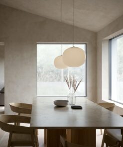 DFTP Navone Κρεμαστό Φωτιστικό με Λευκό Γυαλί Φ30 E27 – 2220443001