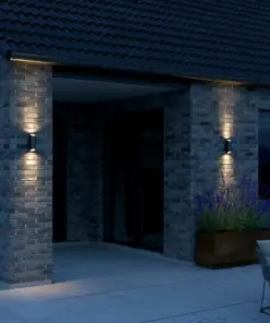 Nordlux Nico Round 22 Φωτιστικό Τοίχου Μαύρο GU10 Αλουμίνιο/Γυάλινο – 2218231003