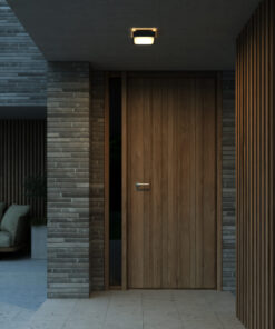 Nordlux Oliver Φωτιστικό Τοίχου Μαύρο IP54 LED 9W 2700K – 2218251003