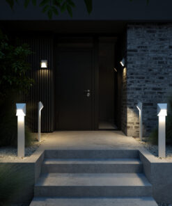 Nordlux Pontio 15 Φωτιστικό Τοίχου Λευκό IP54 GU10 Αλουμίνιο – 2218171001