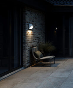 Nordlux Pontio 27 Φωτιστικό Τοίχου Λευκό GU10 IP54 Αλουμίνιο – 2218191001