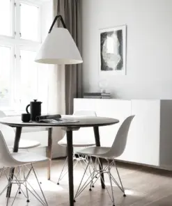 Κρεμαστό Φωτιστικό DFTP Strap 36 1xE27 Λευκού Χρώματος – 84343001