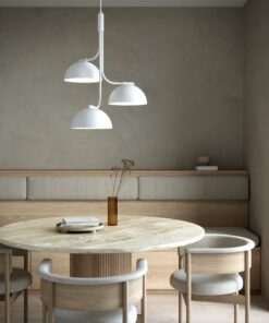 Κρεμαστό Φωτιστικό DFTP Tullio 3xE14 Λευκoύ Προγράμματος – 2220033001