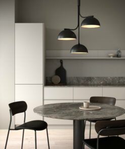 Κρεμαστό Φωτιστικό TULLIO 3xE14 Μαύρου Χρώματος – 2220033003