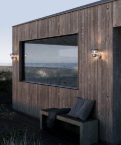 Επιτοίχιο Φωτιστικό Κήπου Nordlux Vejers Up 1xE27 Γαλβανιζέ Χρώματος – 25091031