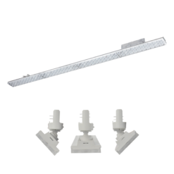 LED Γραμμικό Φωτιστικό Ράγας 40W Φυσικό Λευκό 114.4cm ACA – MARK4040W4M