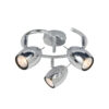 Φωτιστικό Σποτ Ροζέτα Χρώμιο 3xGU10 ACA DECOR – MC1163G