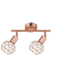 Σποτ 2XE14 Χάλκινο Πλέγμα ACA DECOR – MC15612C