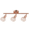 Σποτ III 3XE14 Χάλκινο Πλέγμα ACA DECOR – MC15613C