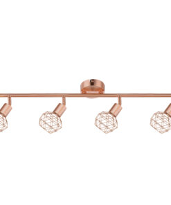 Φωτστικό Σποτ 4XE14 Χάλκινο Πλέγμα ACA DECOR – MC15614C