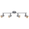 ACA DECOR   – Επίτοιχο Φωτιστικό 4ΧGU10 Τσιμέντο + Μέταλλο  68,5Χ11ΧΗ18cm