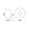 Σποτ 3ΧGU10 Ροζέτα Μεταλλικό Γυαλιστό Χρυσό ACA DECOR – MC634PB3G