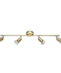 Σποτ 4ΧGU10 Μεταλλικό Γυαλιστό Χρυσό ACA DECOR – MC634PB4