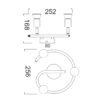 Φωτιστικό Σποτ Ροζέτα Ασημί 3xGU10 ACA DECOR – MC634SL3G