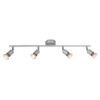 Φωτιστικό Σποτ Ράγα Ασημί 4xGU10 ACA DECOR – MC634SL4