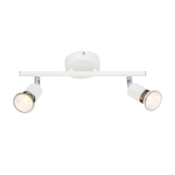 Φωτιστικό Σποτ Λευκό Ματ 2xGU10 Trinity ACA – MC634WH2