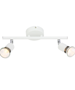 Φωτιστικό Σποτ Λευκό Ματ 2xGU10 Trinity ACA – MC634WH2