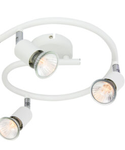 Σποτ ΙΙΙ Ροζέτα Λευκό ΜΑΤ 3 Χ GU10 ACA DECOR – MC634WH3G