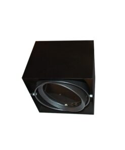 Βάση Σποτ Οροφής AR111 Ρυθμιζόμενη Μαύρη 150x150x120 ACA – MCDAR1B