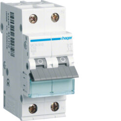 Ασφάλεια Αυτόματη C 6kA P+N 10Α Hager – MCN510