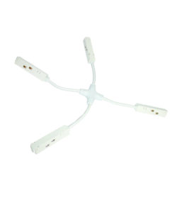 Τροφοδοσία ”+” για Μαγνητική Ράγα 48V Λευκή ACA – MCROSSW