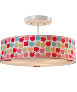 Παιδικό Φωτιστικό Οροφής με Μήλα 3xE14 ACA DECOR – MD130243