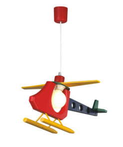 Παιδικό Κρεμαστό Φωτιστικό Ελικόπτερο 1xE27 ACA DECOR – MD20061