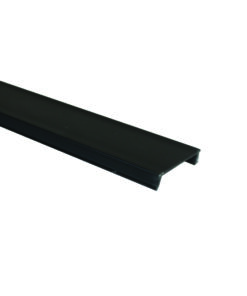 Πλαστικό Κάλυμμα 2μ για Μαγνητική Ράγα 48V Μαύρη ACA – MDIFB