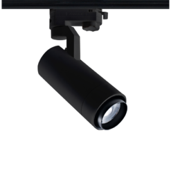 Φωτιστικό Ράγας LED Zoomable Μαύρο 15W 3000K 4 Καλωδίων 20-50° 1450lm ACA – MEL1530B4