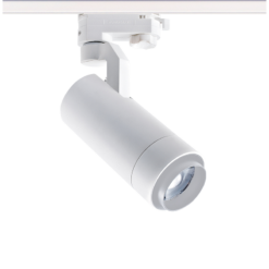 Φωτιστικό Ράγας LED Zoomable Λευκό 15W 3000K 4 Καλωδίων 20-50° 1450lm ACA – MEL1530W4