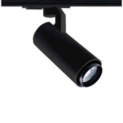 Φωτιστικό Ράγας LED Zoomable Μαύρο 15W 4000K 2 Καλωδίων 20-50° 1500lm ACA – MEL1540B2