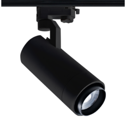 Φωτιστικό Ράγας LED Zoomable Μαύρο 25W 4000K 4 Καλωδίων 25-60° 3000lm ACA – MEL2540B4