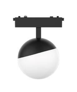 InLight Φωτιστικό LED 6W 3CCT για Ultra-Thin μαγνητική ράγα σε μαύρη απόχρωση (by tuya and zigbee) D:10cmX10cm (T05305-BL)