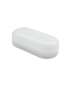 Λευκή Στεγανή Επιτοίχια Χελώνα Led Εξωτερικού Χώρου IP66 12W 1070lm 4000K 180° Ra80 ACA – MINA1240