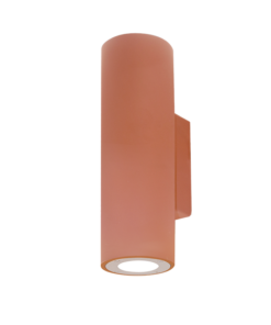 Απλίκα Τοίχου Up-Down IP65 2xGU10 Τσιμέντο σε Απόχρωση Τερακότα ACA – MK0012RTC