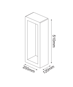 ^ΦΩΤΙΣΤΙΚΟ ΚΗΠΟΥ LED 5W 130LM 230V AC 3000K RA80 IP65 30.000HRS ΜΑΥΡΟ ΤΣΙΜΕΝΤΟ ACA – MK019B-510