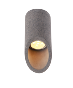 ΕΠΙΤΟΙΧΟ ΦΩΤΙΣΤΙΚΟ 1ΧGU10 ΜΑΥΡΟ ΤΣΙΜΕΝΤΟ D7XH16CM FALTSO ACA DECOR – MK151S16B