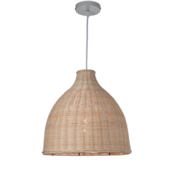ACA DECOR – Κρεμαστό Φωτιστικό 1ΧΕ27 Καλάμι Φ340 ML1013011N